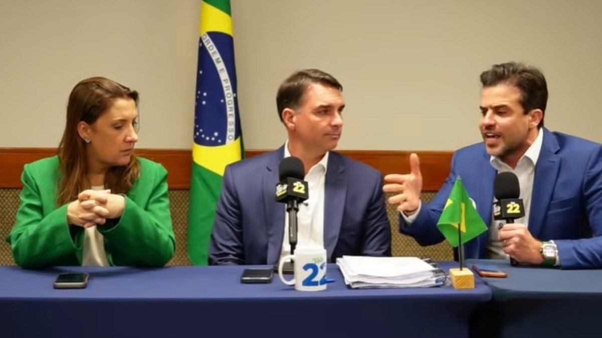 Live Flávio Bolsonaro: Marçal “convoca” Caiado para ser ministro da Segurança Pública de Flávio