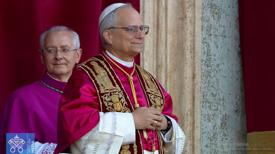 o Leão XIV fará a sua primeira viagem à América Latina como Papa em novembro - Reprodução/Vatican Media