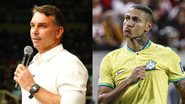 Charles Vieira / Campanha de Flávio Bolsonaro - Rafael Ribeiro / CBF