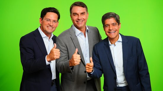 Vittor Sales/Divulgação Campanha Flávio Bolsonaro