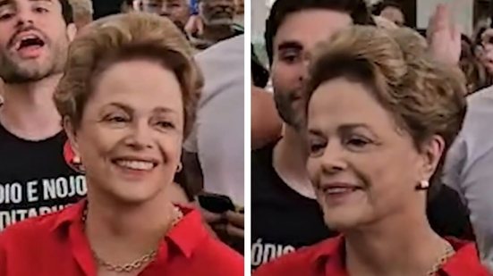 Imagem Dilma Rousseff é vaiada em local de votação