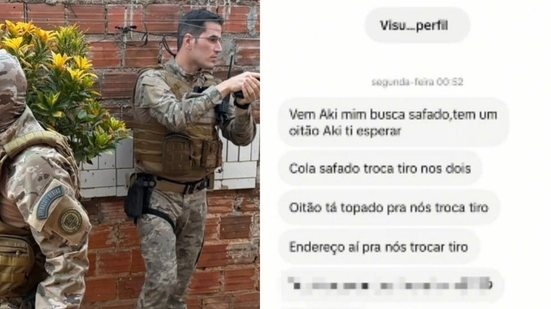 Operação da SSP-PI: Suspeito Ameaça Delegado em Redes Sociais - Reprodução/Foto: SSP-PI