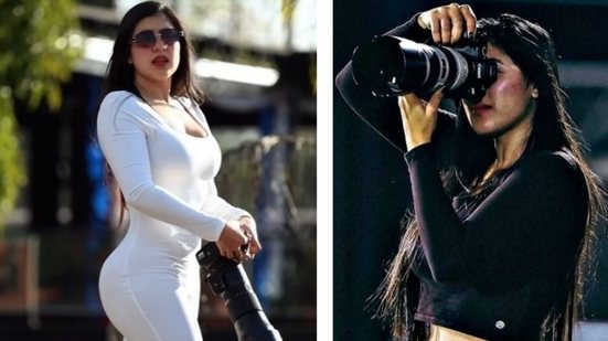 Polêmica sobre vestuário de jornalistas no Sportivo Ameliano - Reprodução/Créditos: Instagram: @adrianacaballero97