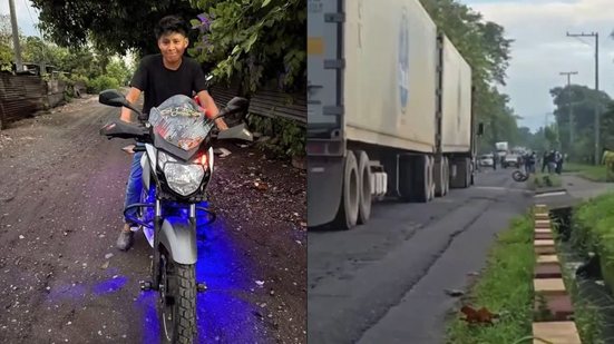 Vídeo de Jornalista em Luto Viraliza Após Acidente Fatal - Reprodução/ montagem redes sociais- O GLOBO