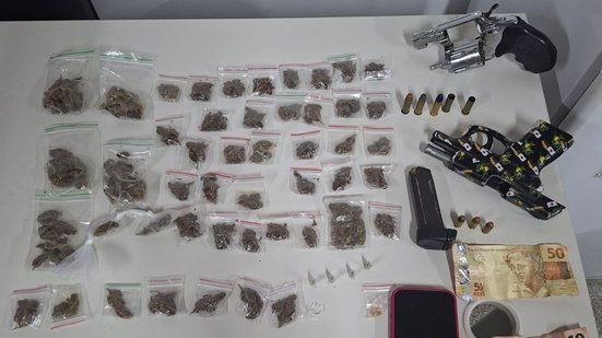 Rondesp RMS Realiza Ação e Apreende Drogas em Simões Filho - Reprodução/SSP-BA