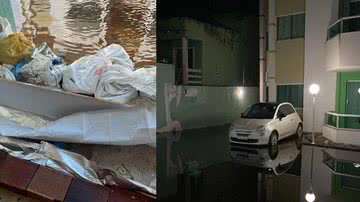Imagem Vídeo: Chuva inunda condomínio em Ipitanga e causa transtornos aos moradores