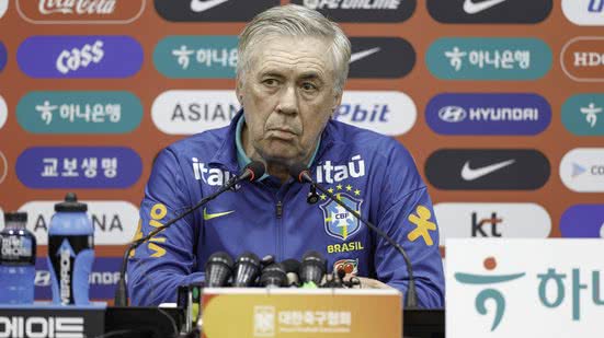 Carlo Ancelotti, treinador da Seleção Brasileira - Rafael Ribeiro/CBF