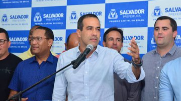 Imagem “Esperamos que o bom senso prevaleça”, afirma Bruno Reis sobre indicativo de greve dos professores