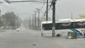 Imagem Prefeitura de Lauro de Freitas culpa motorista após ônibus ficar ilhado: "assumiu o risco"