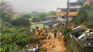 Equipes trabalhando nas buscas por desaparecidos - Foto: Divulgação/Defesa Civil