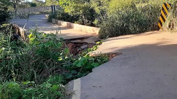 Imagem Ciclista morre após cair de ponte interditada no oeste da Bahia