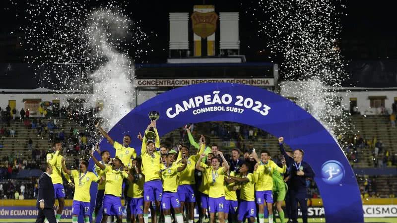 Brasil vence Argentina e é campeão do SulAmericano Sub17