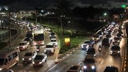 Estrada do Coco em direção ao Litoral Norte congestiona em véspera de feriado