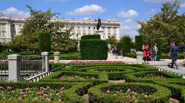 Plaza de Oriente, em Madri - Reprodução