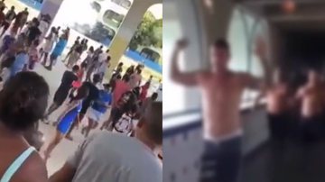 Imagem VÍDEO: Suspeitos de tráfico invadem escola pública armados com fuzis