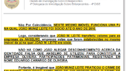 Relatório de contador de Lulinha - Reprodução