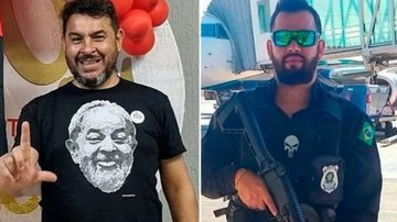 Marcelo Arruda (esq.) foi assassinado pelo bolsonarista Jorge Guaranhos - Reprodução/Redes Sociais
