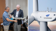 Montagem/Prefeitura de Camaçari/Josué Silva e Divulgação/Goldwind