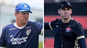 Montagem/Tiago Caldas/EC Bahia e Victor Ferreira/EC Vitória