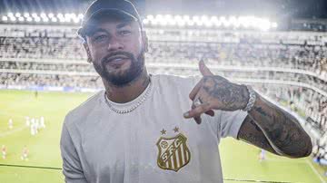 Reprodução / Redes Sociais / Instagram / @neymarjr / @santosfc
