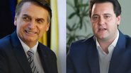 Bolsonaro e Ratinho Júnior - Reprodução: República de Curitiba
