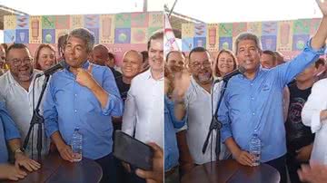 Imagem Jerônimo Rodrigues parabeniza Davi e declara para quem vai sua torcida no Ba-Vi; assista