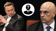 Elon Musk e Alexandre de Morais - Reprodução: Montagem