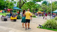 Domingo de parque e praia em Salvador