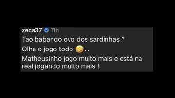 Reprodução/Instagram/@ge.globo