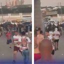 Imagem Torcedores de Ceará e São Paulo trocam socos antes de partida na Arena Castelão; assista