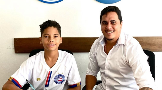 Reprodução/Redes sociais/Instagram/@kaike_cordeiro_football