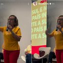 Reprodução/Vídeo/Stories Instagram @lidicedamata