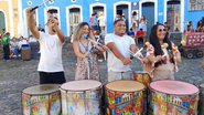 Movimentação deste sábado de Aleluia no Pelourinho