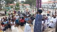 Fiés participam da Via Sacra na Basílica do Senhor do Bonfim