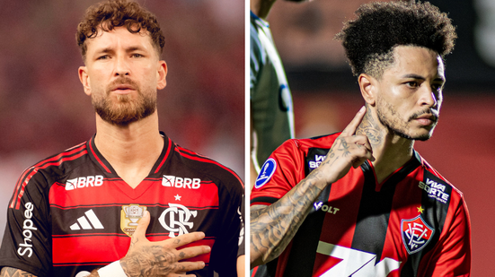 Victor Ferreira/EC VItória e Adriano Fontes/Flamengo