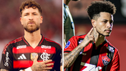 Victor Ferreira/EC VItória e Adriano Fontes/Flamengo
