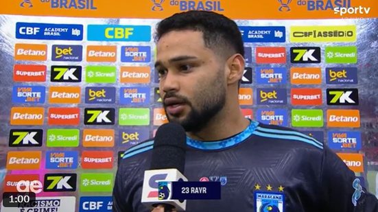 Imagem Goleiro de clube nordestino faz forte desabafo após derrota para o Inter pela Copa do Brasil; assista