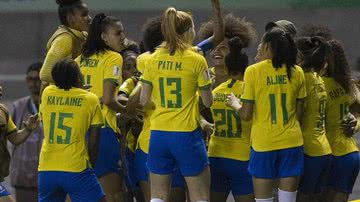 Reprodução/ Twitter  @SelecaoFeminina