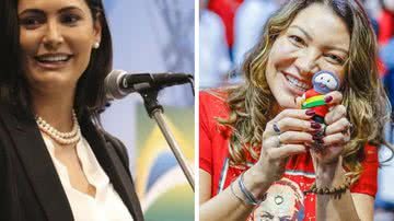 Montagem: Rovena Rosa/Agência Brasil e Reprodução Instagram @janjalula(Ricardo Stuckert)