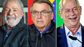 Montagem com fotos de Divulgação Ricardo Stuckert, Alan SantosAFP e Pedro LadeiraFolhapress