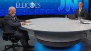 Imagem PT edita fala de Bonner e compra anúncio no Google para descolar Lula de corrupção; compare versões