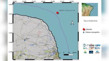 Rio Grande do Norte registra oito tremores de terra em 24 horas