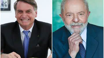 Foto Bolsonaro: Isac Nóbrega/PR | Foto Lula: Ricardo Stuckert
