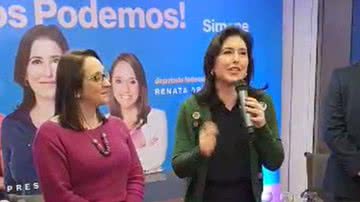 Reprodução Twitter/Simone Tebet