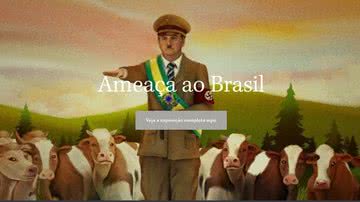 Reprodução/ bolsonaro.com.br