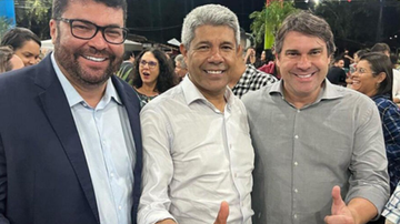 Marcinho Oliveira, Jerônimo Rodrigues e Niltinho - Reprodução / Redes Sociais