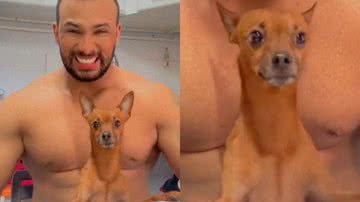 Reprodução/TikTok @edusilvafit