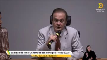Reprodução/TV Câmara Distrital