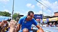 Bruno Reis faz caminhada em Fazenda Coutos