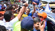 Bruno Reis faz caminhada em Fazenda Coutos